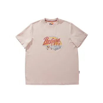 Penfield Straight T-Shirt Unisex Dirty Pink