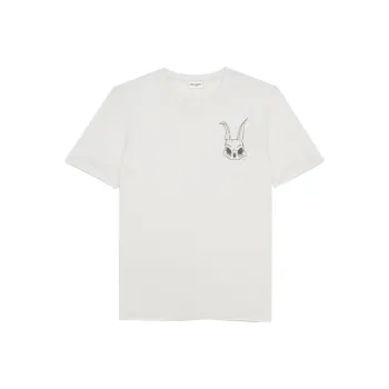 SAINT LAURENT T Shirts Men White