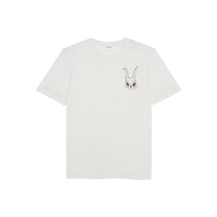 SAINT LAURENT FW21 T Shirt Men's White-0