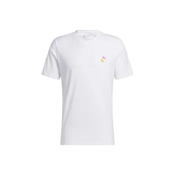 Adidas T Shirts Men White