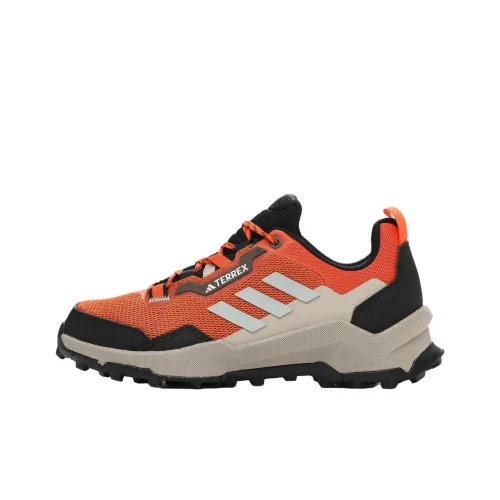 Adidas Terrex Ax4 Anti Slip Wear Resistant Low Top Hiking Shoes Women's Orange