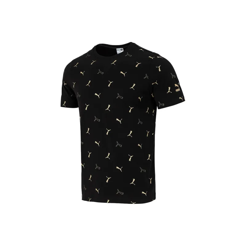 PUMA T Shirts Men Black-0