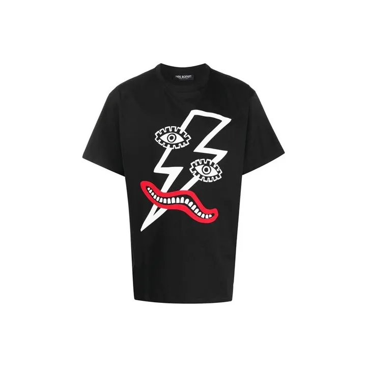 Neil Barrett T Shirts Men Black-0