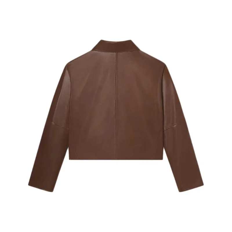 FRAME Leather Jacket-1