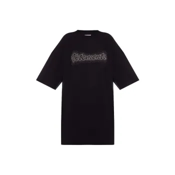 Vetements T Shirts Men Black