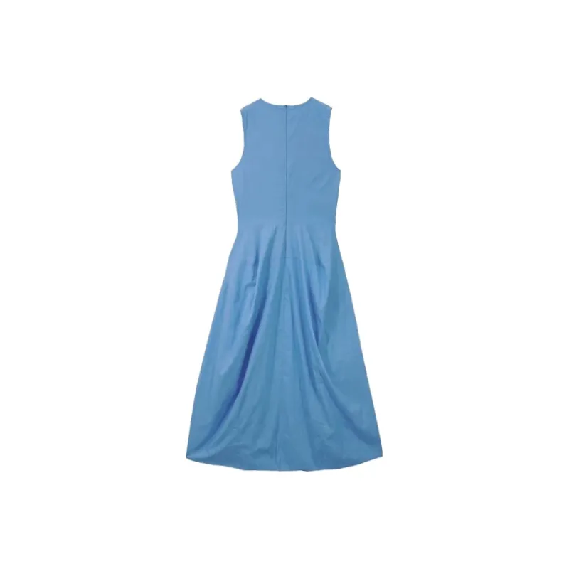 BDGU Sleeveless Dresses Women's Blue-1