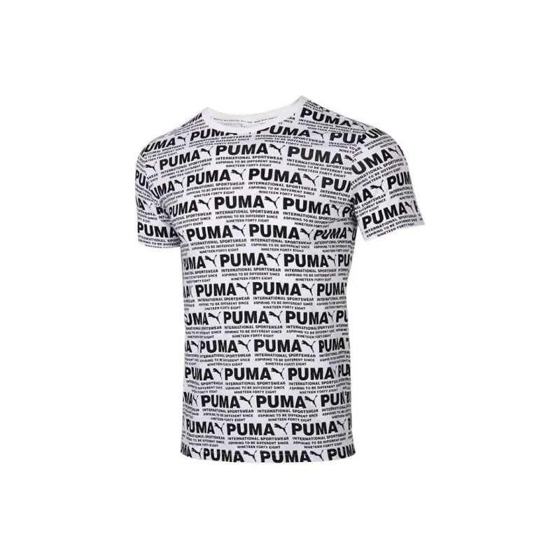 PUMA T Shirts Men White-0