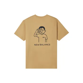 New Balance Noritake Collection T Shirt Unisex Ginger Yellow