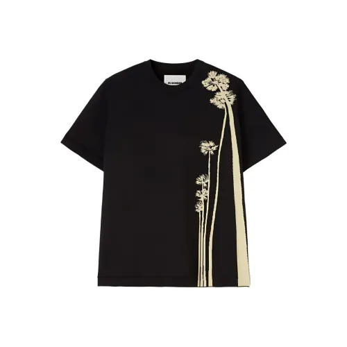 JIL SANDER JIL SANDER SS23 Resort T-Shirts Men Black