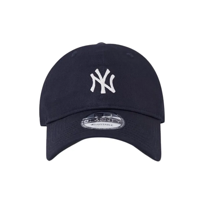 New Era Cotton Baseball Caps Unisex Navy Blue-1