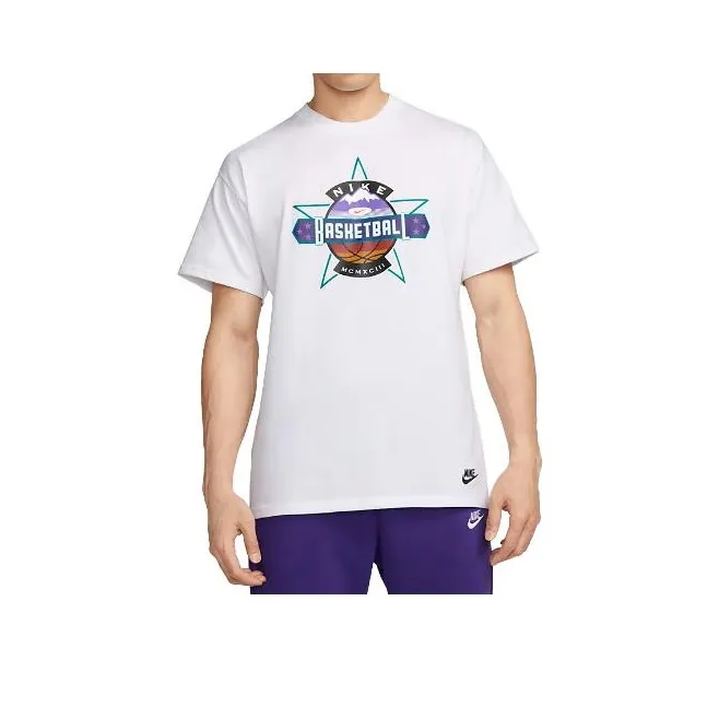 Nike T-Shirts Men White-0