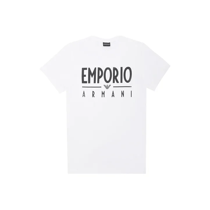 EMPORIO ARMANI T Shirts Men White-0