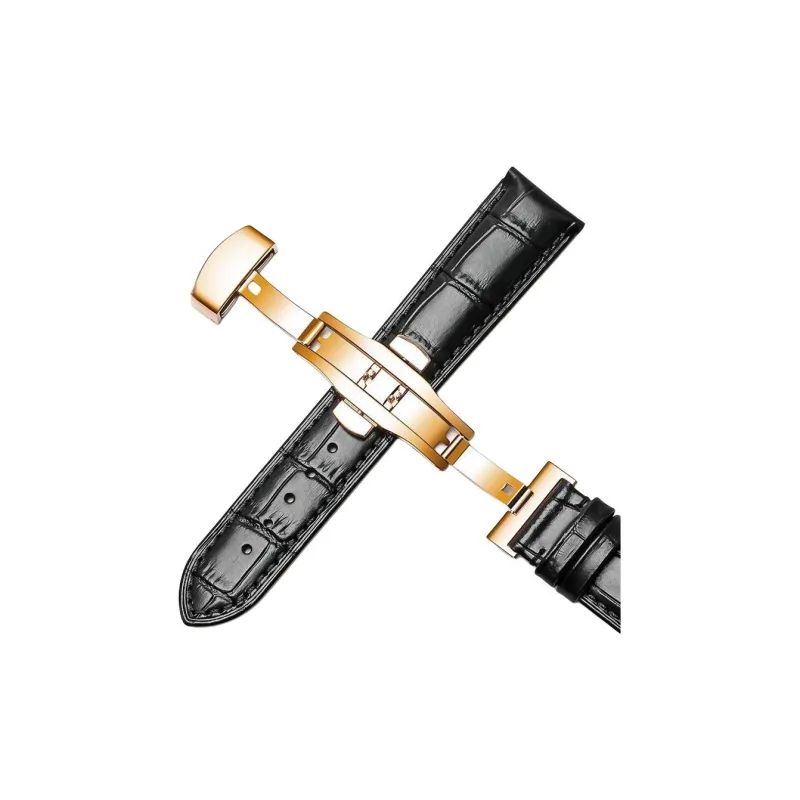 FUDIEN Tissot, Longines, Casio, MIDO, King DW Compatibility Watch Band 185mm Cowhide Leather Material-20