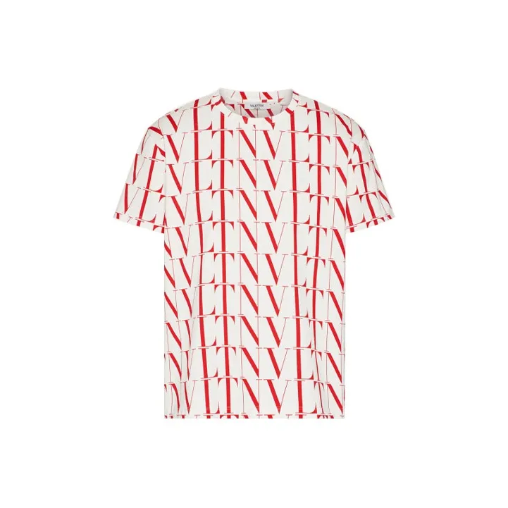 Valentino Times Print T Shirt-0