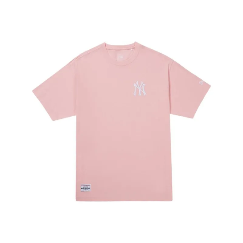 New Era T Shirts Unisex Pink-0