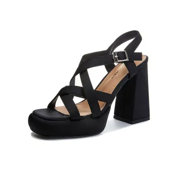 POOQ One Strap Sandals Women's
