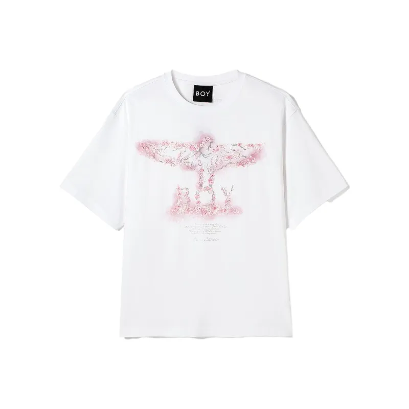 Boy London SS23 T Shirt Unisex White-0