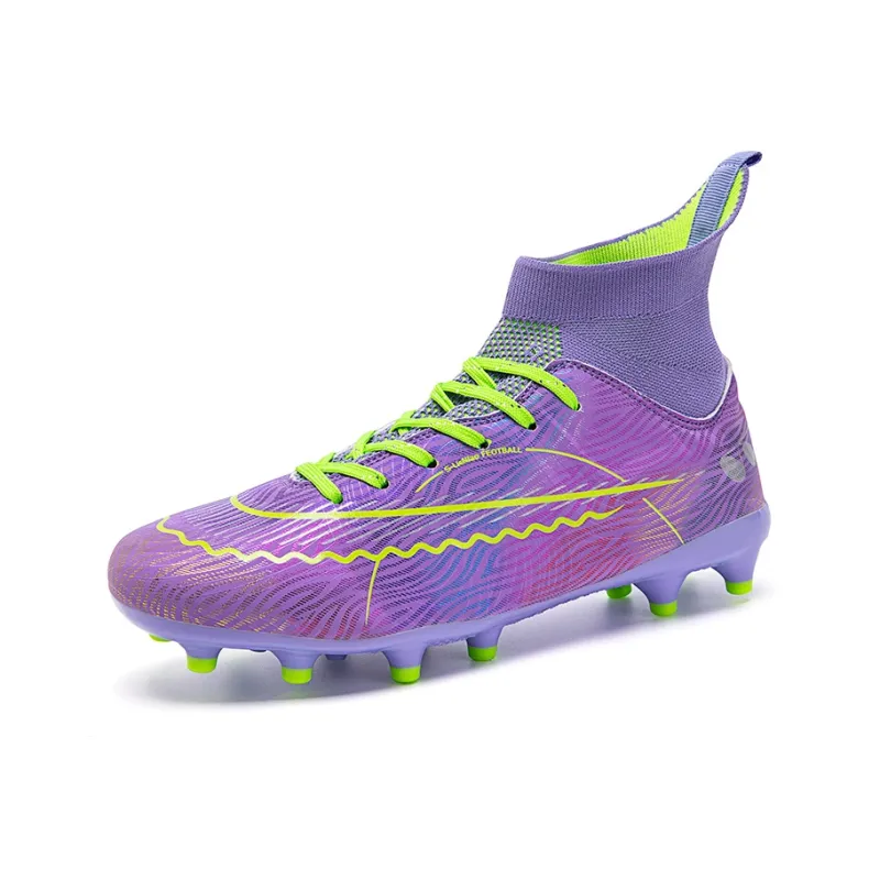 Kuding Cushioning Anti Slip And Wear Resistant Coverage Soccer Shoes Unisex-16