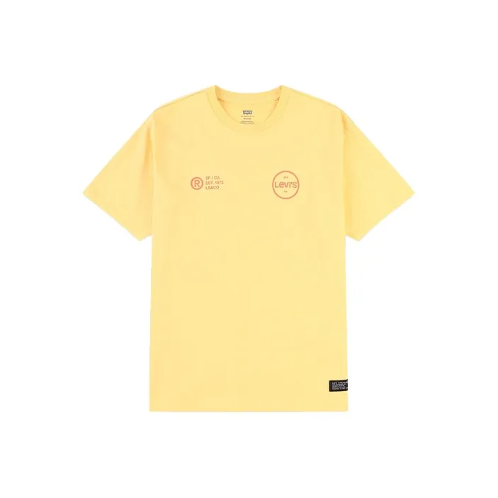 Levi's T Shirt Men's Light Yellow-0