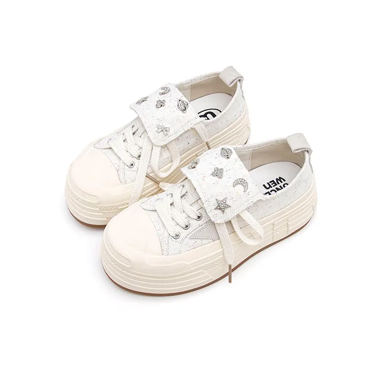 UNCLEWEN Low Top Skateboard Shoes Women's-1
