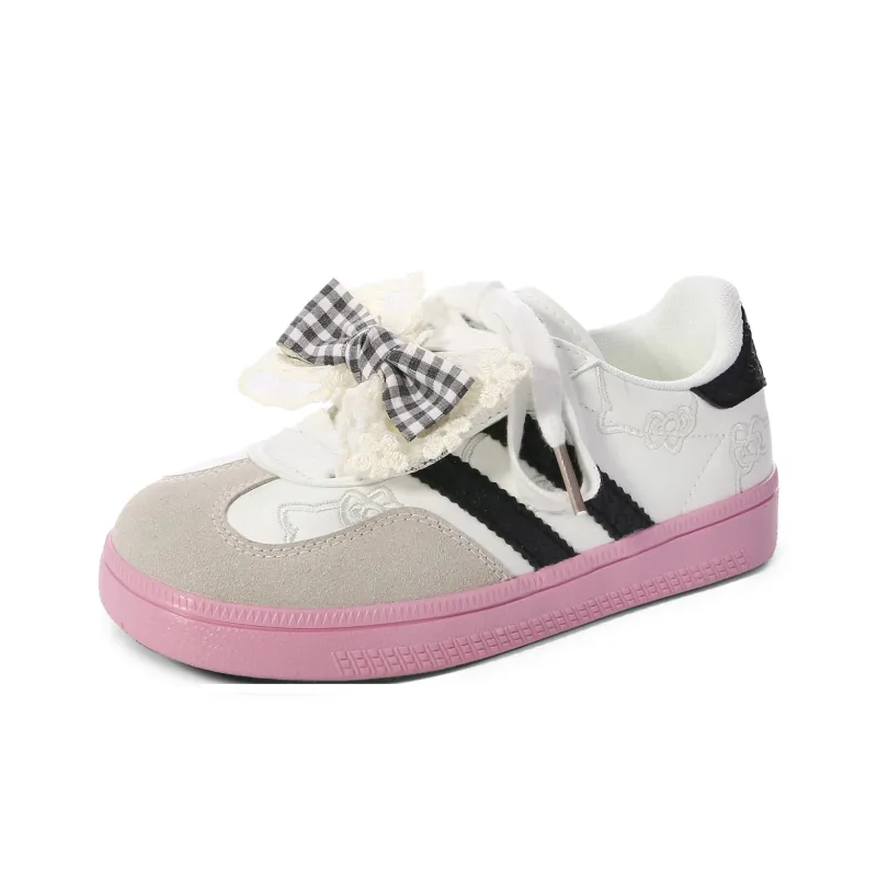 Lovely You Wear resistant And Lightweight Low Top Skateboard Shoes Women's-25