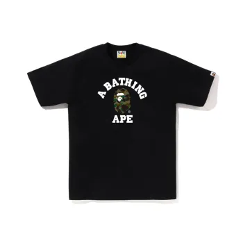 Bape A BATHING APE 1st Camo College Tee