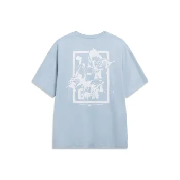 LiNing Sports Life Collection T Shirt Men's Sky Blue