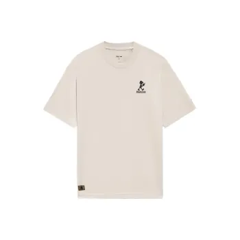LiNing x Disney Collaboration Sports Lifestyle Collection T Shirt Men's White Sand Gray