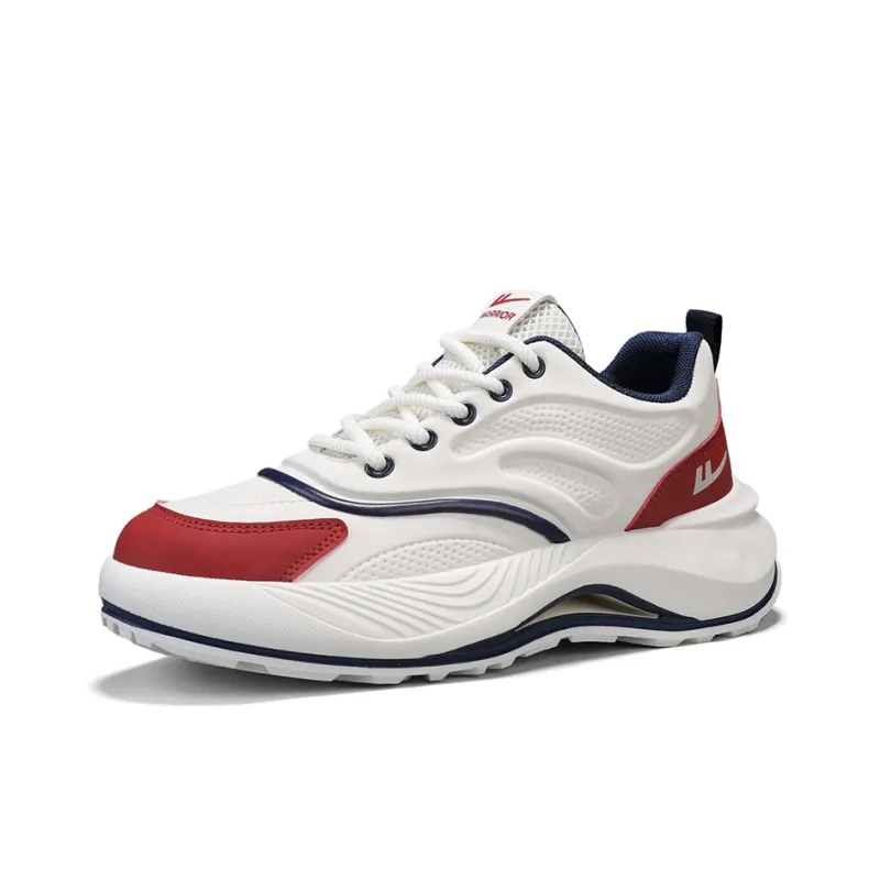 Warrior Lightweight Rebound Anti Rollover Low Top Casual Running Shoes Men's-8