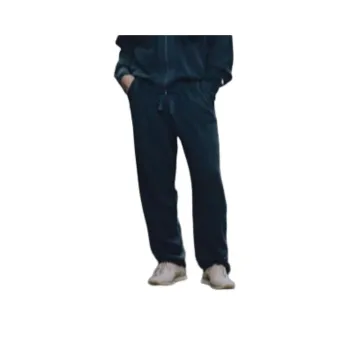 ZARA Samuel Ross Collaboration Knitted Sweatpants Men Marine Blue