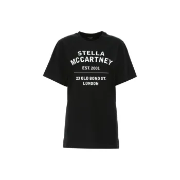 Stella McCartney T-Shirts Unisex Black