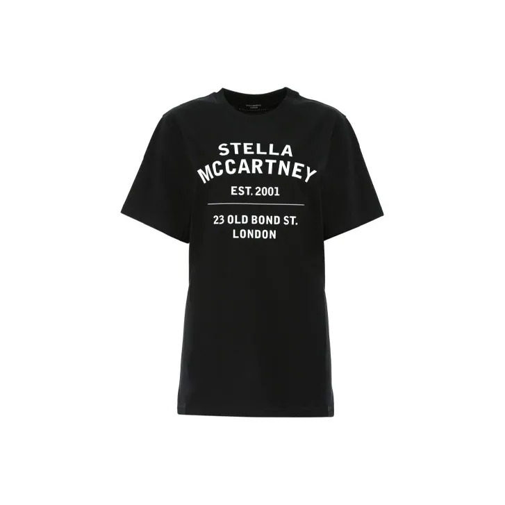 Stella McCartney T-Shirts Unisex Black-0