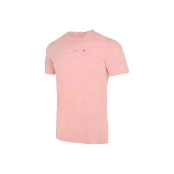 PUMA T Shirts Unisex Peach Pink