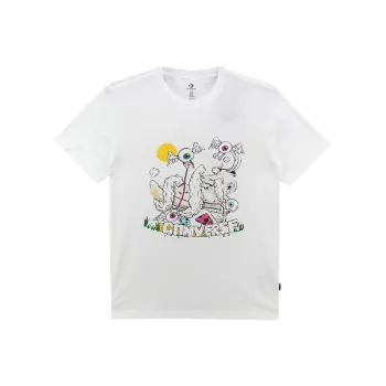 Converse Latest Top T Shirt Unisex White