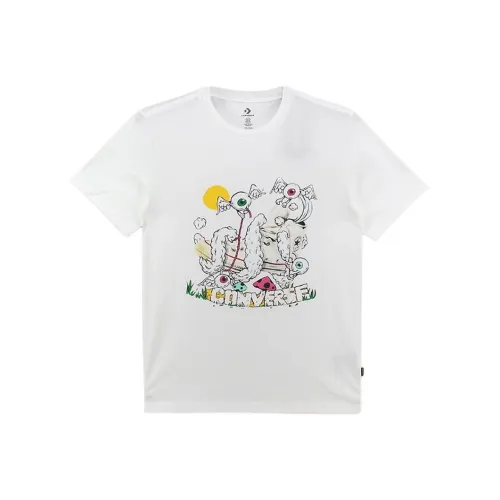 Converse Latest Top T Shirt Unisex White