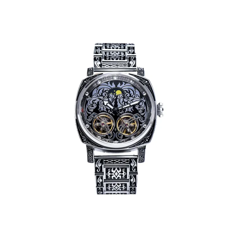 VRQ Future Series Automatic Mechanical Movement Watch Men's Watches Cut Out Dial-0
