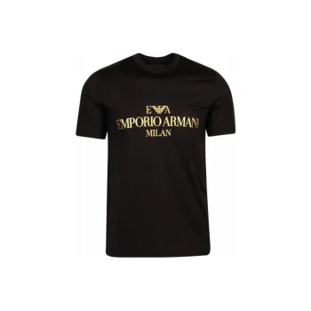 EMPORIO ARMANI T Shirts Men Black