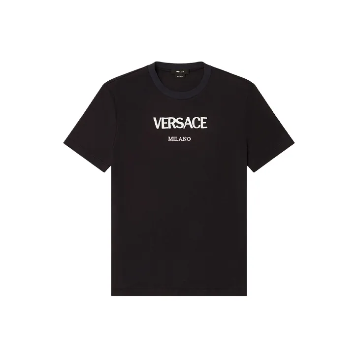 VERSACE T Shirts Men Black-0