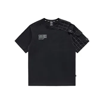 VIP Elbow Length Sleeved T Shirt Unisex Black