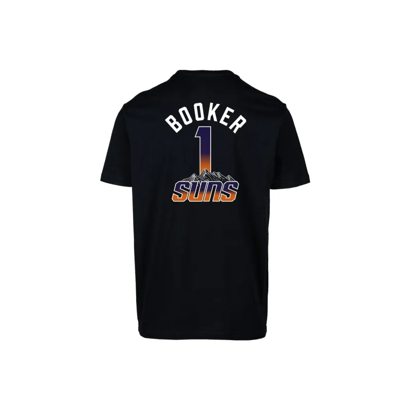 NBA Sun Team T Shirts Men Black-0