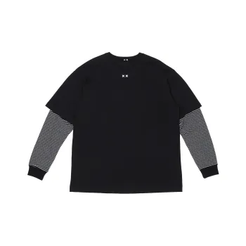 XDESIGN Mock Two-Piece Long-Sleeved T-Shirt Unisex