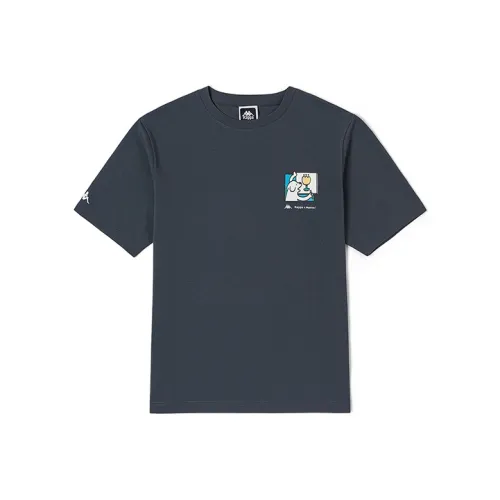 Kappa x MENGCHONGCHAHUASHI T-Shirt Unisex Gray