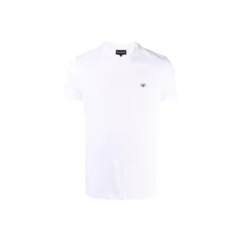 EMPORIO ARMANI Supima Jersey T shirt With Micro Logo Patch