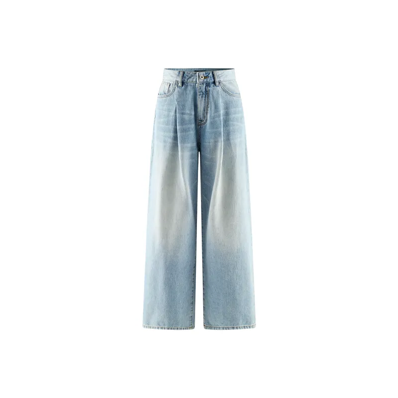 A21 Jeans Women's Blue White-1