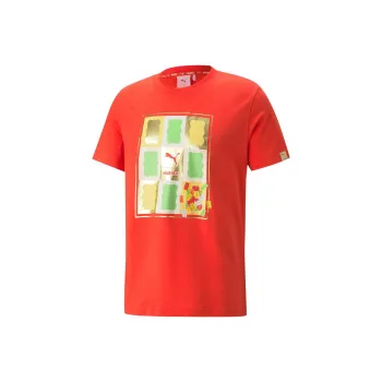 PUMA HARIBO T-Shirts Unisex Red
