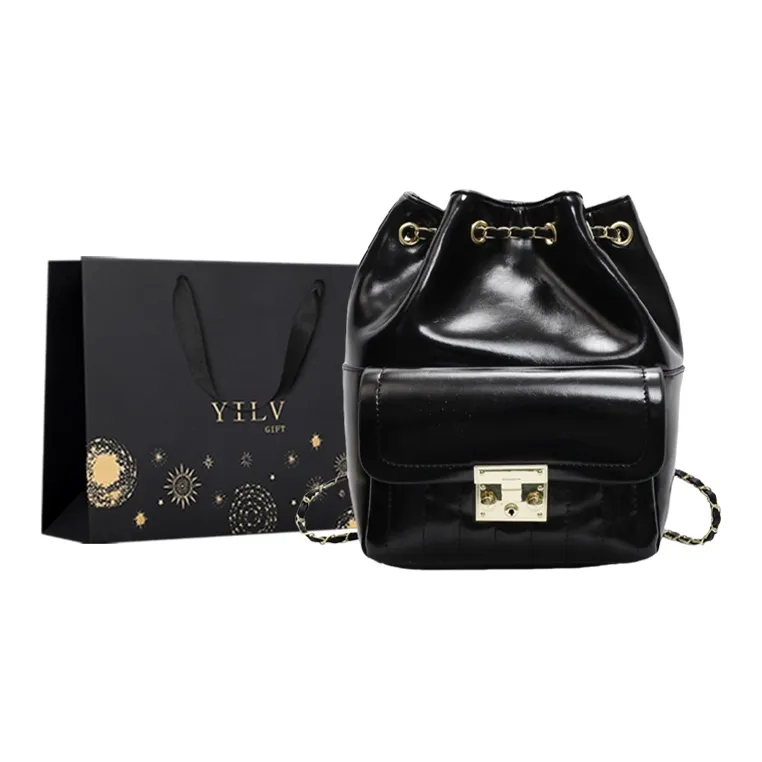 Yi Brigade PU Backpack Women's Ecru/Silver/Black-8