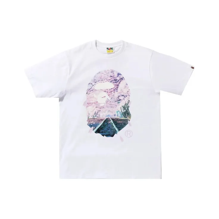 Bape Sakura Photo Ape Head Tee-2
