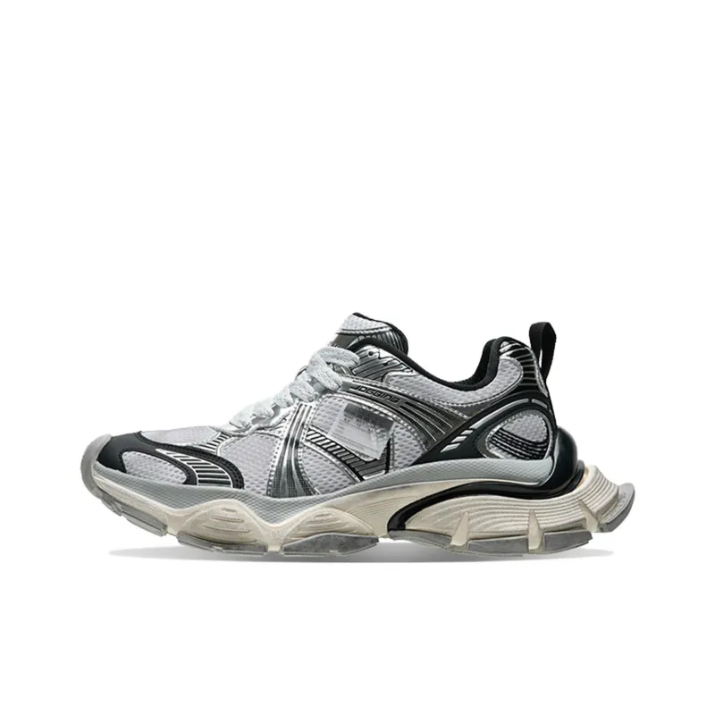 HajimeSorayama x VESSEL Low Top Casual Shoes Unisex Silver Black-0