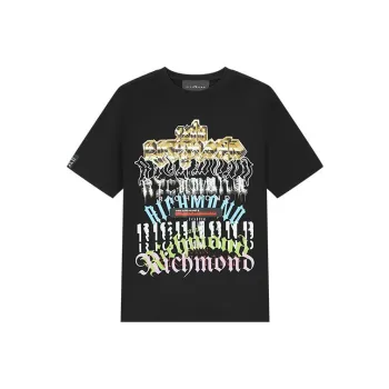 JOHN RICHMOND T Shirts Men Black