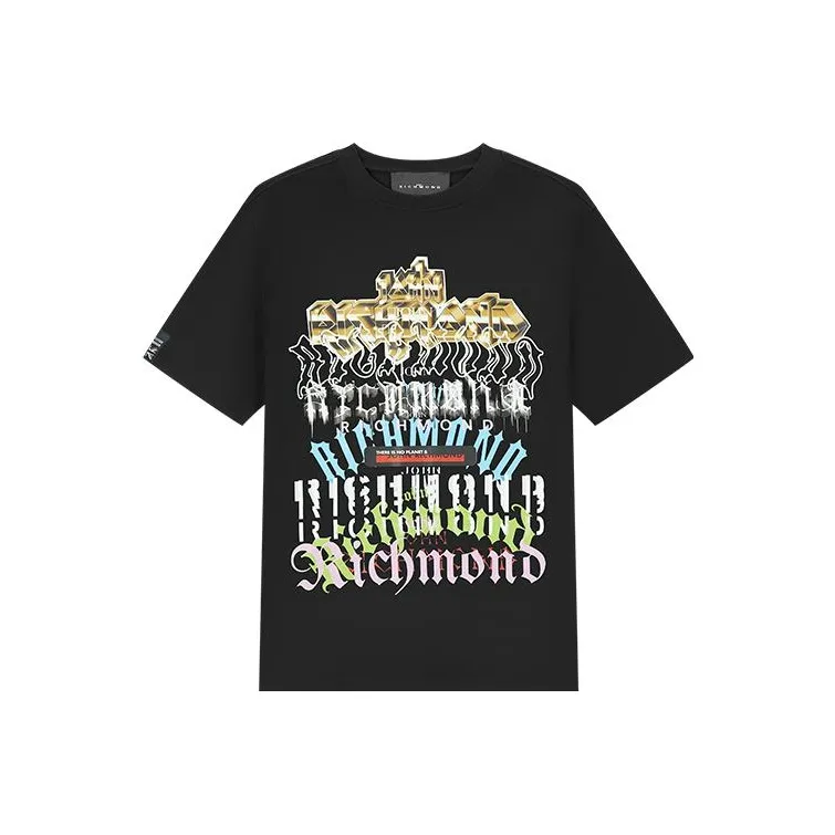 JOHN RICHMOND T Shirts Men Black-0